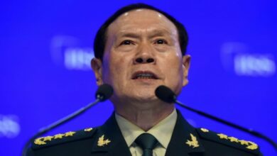 Chinese defense minister General Wei Fenghe.