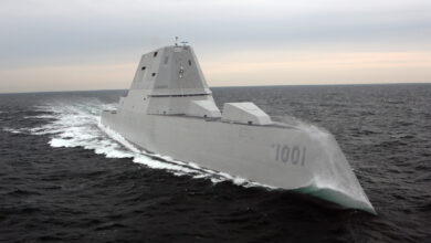 USS Michael Monsoor, US Navy's Zumwalt-class guided-missile destroyer.