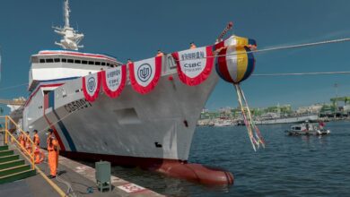 Taiwan's Chiayi, its largest ship to date, was commissioned on Thursday, April 29.
