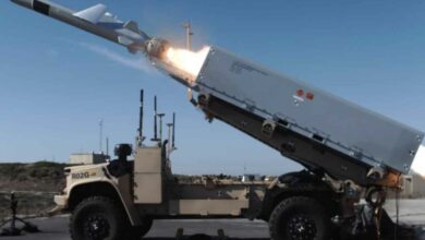 missile launched from an unmanned vehicle