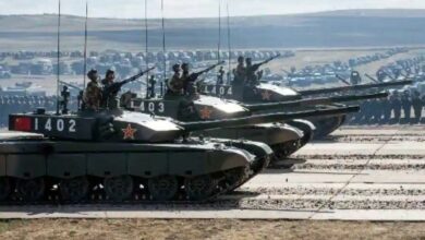 Chinese tanks