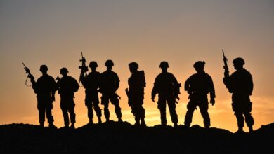 Soldiers from Task Force Stalwart, which is compromised of Soldiers from 1st Battalion, 41st Infantry Regiment, 2nd Brigade Combat Team, 4th Infantry Division, pose for a group photo, March 28, 2018, in a post in the outskirts of Afghanistan.