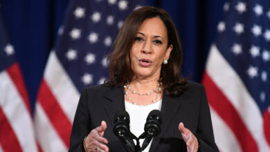 US vice president Kamala Harris