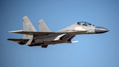 PLAAF J-16 fighter jet