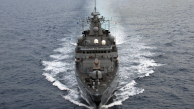 The German frigate Bayern