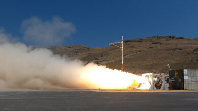 Navy Strategic Systems Programs tests the Second Stage Solid Rocket Motor