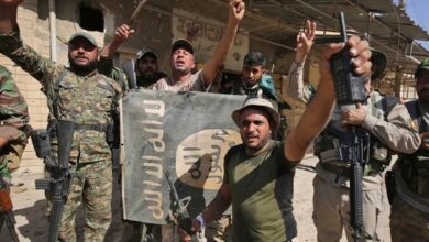 Hashd al-Shaabi fighters in Tal Afar