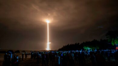 China's ‘Long March’ rocket, seen here carrying China’s Chang’e-5 lunar probe for its space program