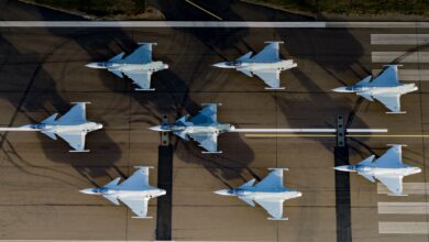 Gripen E aircraft