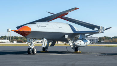Stingray aerial refuelling drone