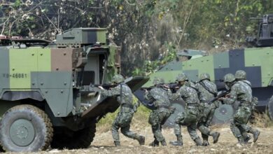 Taiwanese soldiers