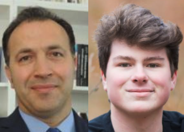Photo of Zakir Gul and Alexandre Bernier