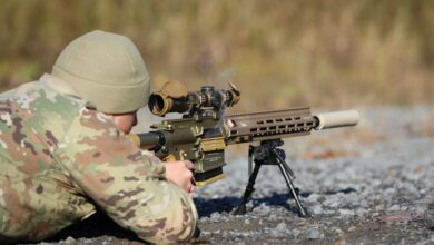 M110-A1 7.62-mm marksman rifle