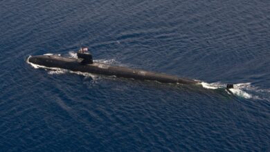 Los Angeles-class attack submarine USS City of Corpus Christi