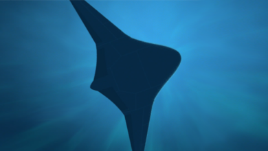 Manta Ray unmanned underwater vehicle