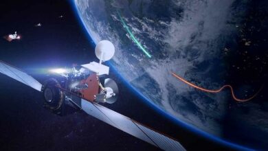 Missile-tracking satellite