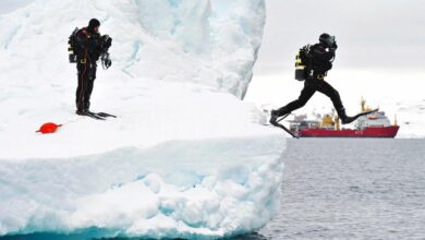 UK armed forces diving equipment