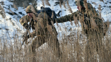 Ukrainian soldiers