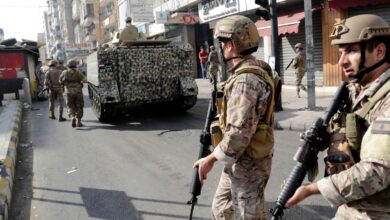 Lebanese soldiers