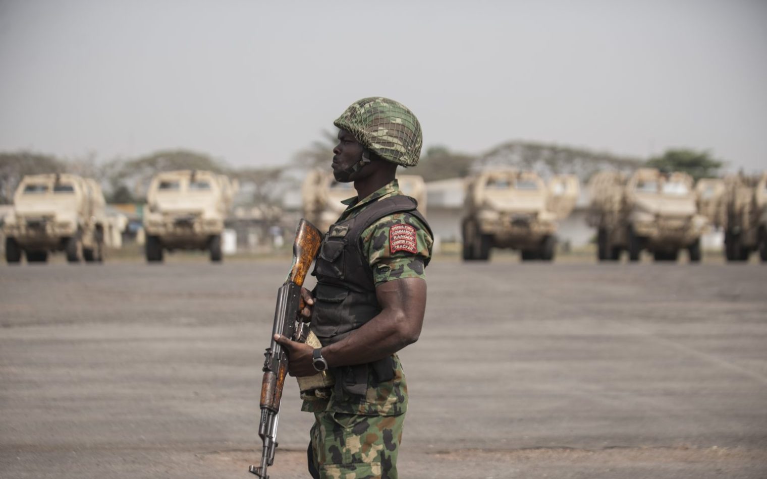 Nigerian soldier