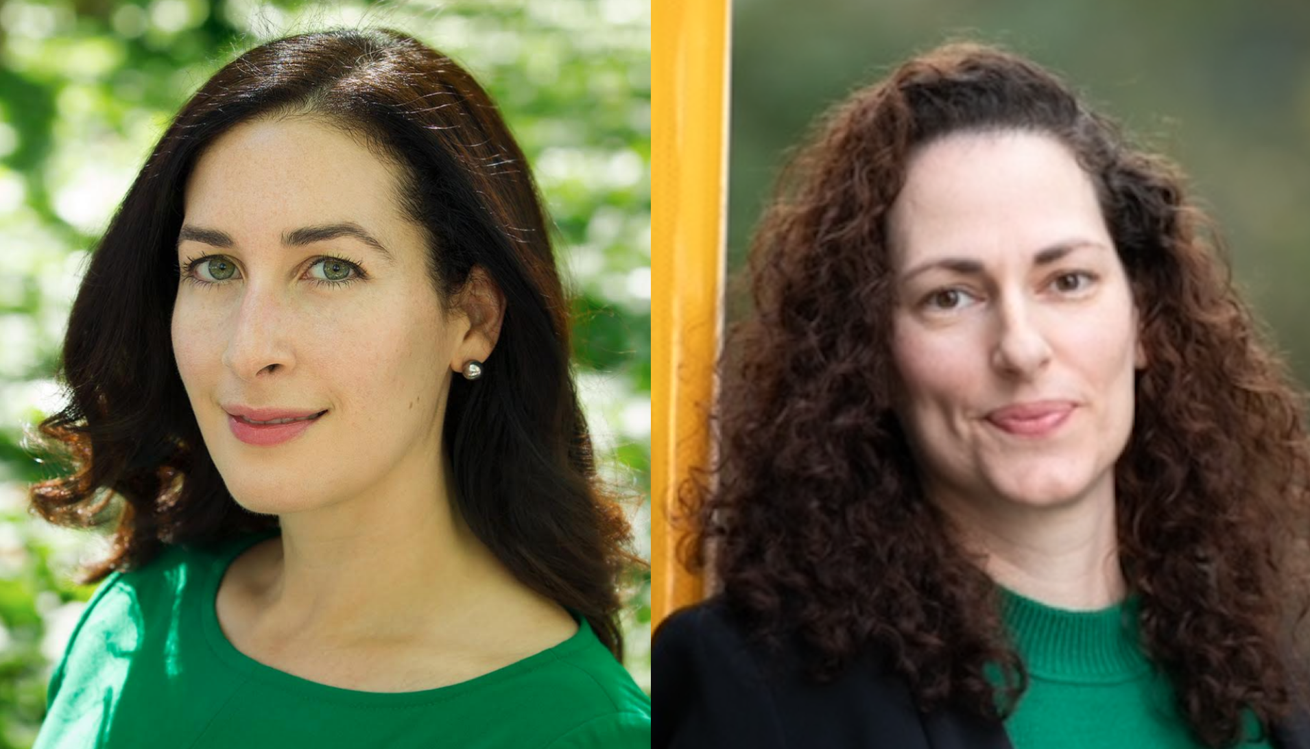 Photo of Emily Holland and Hadas Aron