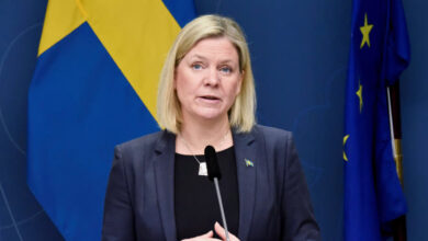Swedish Prime Minister Magdalena Andersson