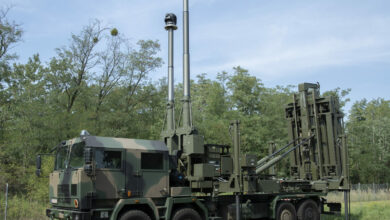 MBDAs CAMM iLauncher integrated with a Polish Jelcz 8×8 truck chassis