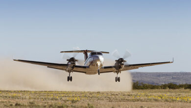 King Air spy plane