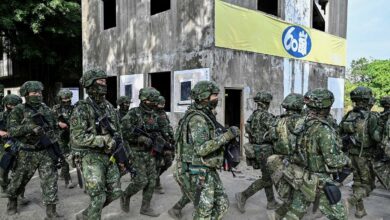Taiwanese soldiers