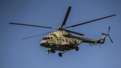 Russian Mi-17 helicopter