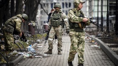 Russian soldiers