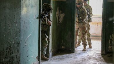 Close quarters battle