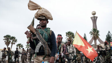 Soldiers of Tigray Defence Force (TDF) in Mekele, Tigray region, Ethiopia