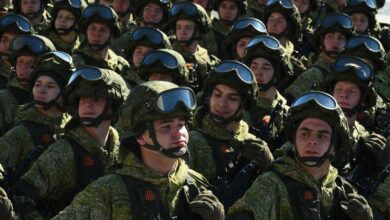 Russian soldiers