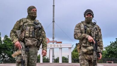 Russian soldiers