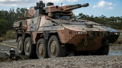 Boxer 8x8 combat reconnaissance vehicle