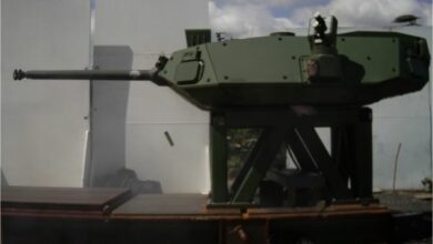 unmanned turret