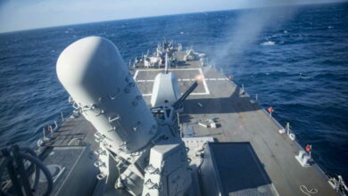 Raytheon's Phalanx Weapon System.