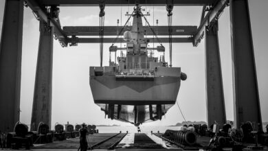 Koster-class mine coountermeasures vessel.