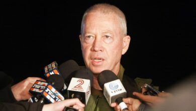 Israeli Officer General Yoav Galant in 2010
