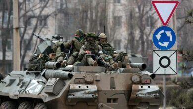 Russian soldiers