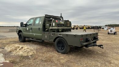 Retrofitted light service support vehicle. Photo: Tech. Sgt. Anastasia Tompkins/USAF