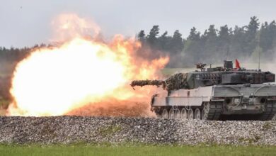 German Leopard tank