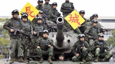 Taiwanese soldiers