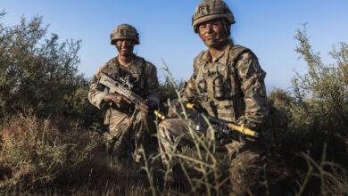 British soldiers