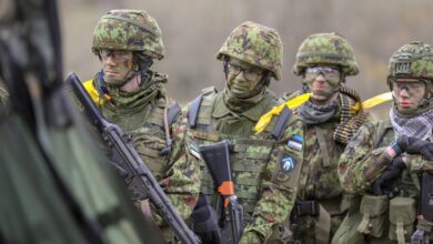 Estonian Defence League soldiers train with US Army