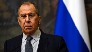 Russian Foreign Minister Sergei Lavrov.