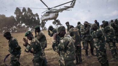 Congolese army soldiers