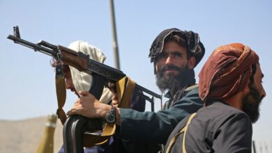 Taliban fighters