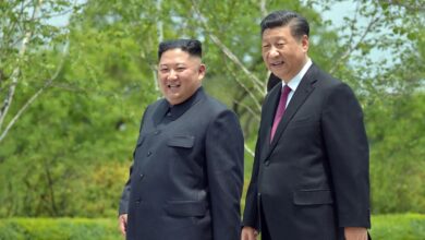 China and North Korea